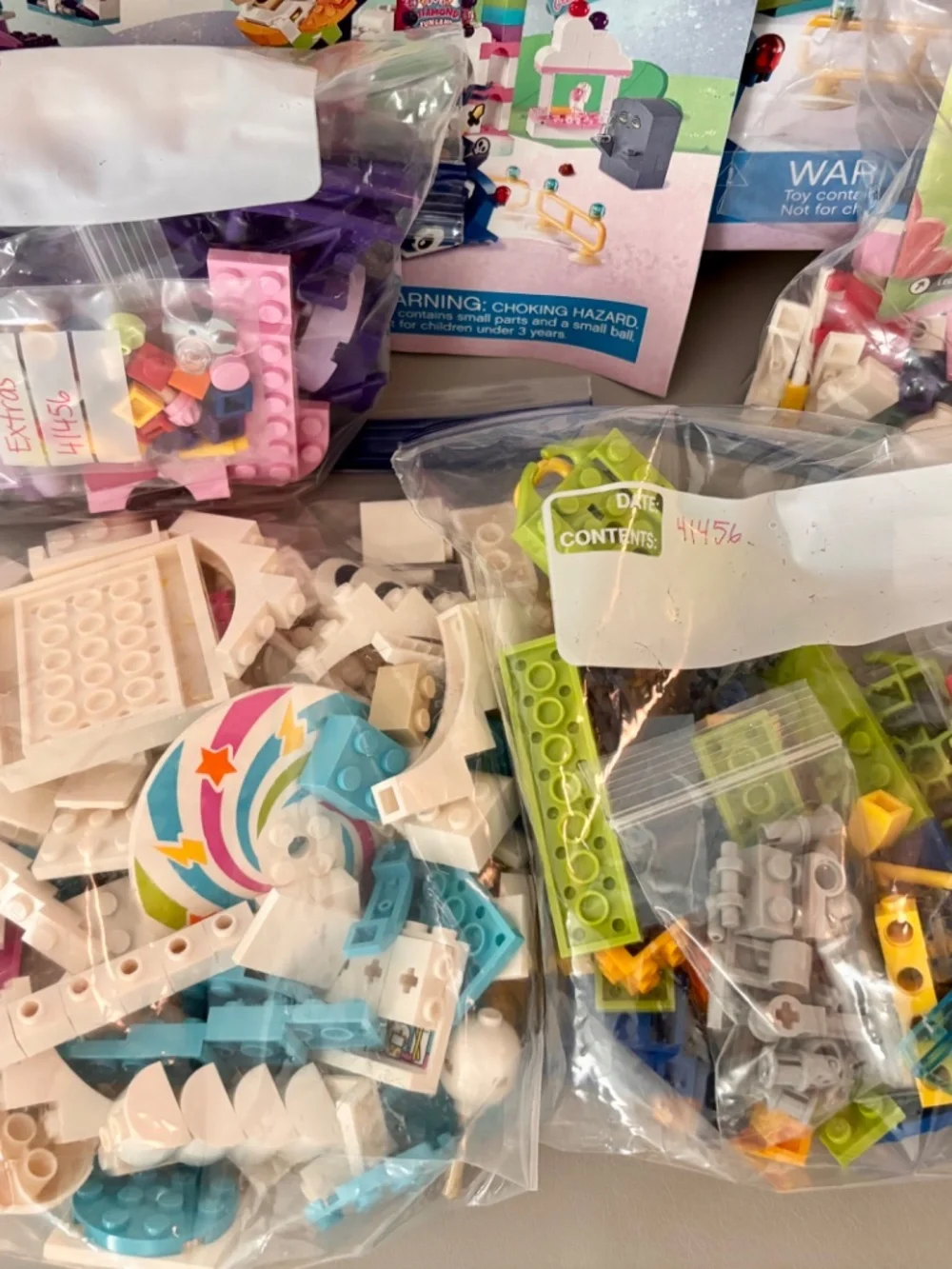 Lot Of 2 LEGO Unikitty!: Unikingdom Fairground Fun (41456) + Cloud Car (41451)